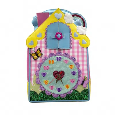 Irregular Choice Dream Time Bag In Pink Multi