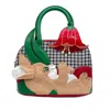 Irregular Choice Garden Unwind Bag In Green Multi