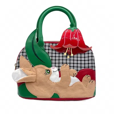 Irregular Choice Garden Unwind Bag In Green Multi