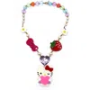Irregular Choice Hello Kitty Kindness Necklace In Ivory Multi