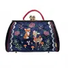 Irregular Choice Into The Woods Bag In Navy Multi