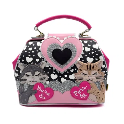 Irregular Choice Women's Kitty Cuddles Bag In Pink