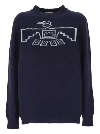 IRREPLACEABLE GRAPHIC-PRINT SWEATER