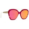 Irresistor Women's Sunglasses In Pink