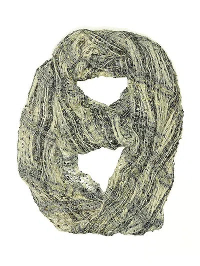 Pre-owned Isa & Stef Scarf In Gray