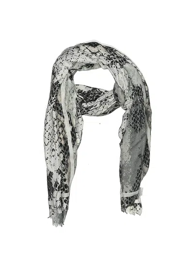 Pre-owned Isa & Stef Scarf In White
