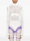 Isa Boulder Arcade Bodysuit In White