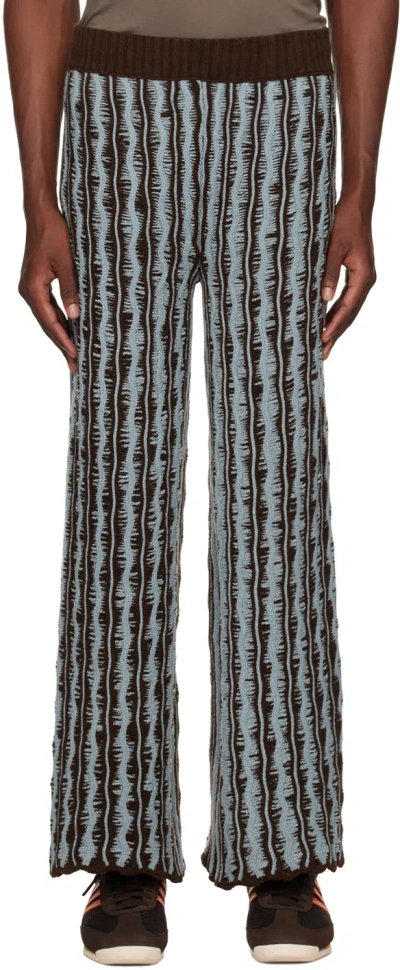 Isa Boulder Blue Less Cactus Sweatpants In Babyblue