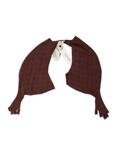 Pre-owned Isa Boulder Bolero In Brown