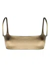 Isa Boulder Boomerang Top Clothing In Goldgrass