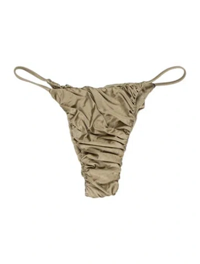 Pre-owned Isa Boulder Bottoms W/ Tags In Neutral