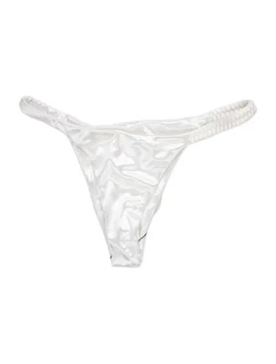 Pre-owned Isa Boulder Bottoms W/ Tags In White