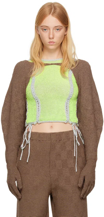 Isa Boulder Brown Dramatic Raglan Gloves In Illusion Brown