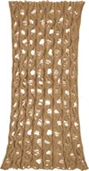 Isa Boulder Brown Fudgy Scarf In Sand
