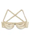 Isa Boulder Challenger Bikini Top In Gold