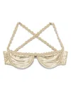 Isa Boulder Challenger Bikini Top In Gold