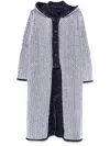 Isa Boulder Dash Covert Coat In Blau