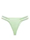 Isa Boulder Double Trouble Bikini Bottoms In Green