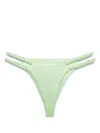 Isa Boulder Double Trouble Bikini Bottoms In 绿色