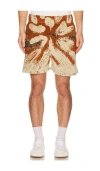Isa Boulder Floyd Towel Short In Multi