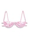 Isa Boulder Ssense Exclusive Pink Full Chain Bikini In Rosa