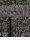 Isa Boulder Grid Knit T-shirt In Gray