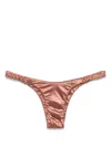 Isa Boulder Highweave Bikini Bottoms In Brown