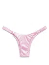 Isa Boulder Highweave Bikini Bottoms In Rosa