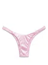 Isa Boulder Highweave Bikini Bottoms In Pink