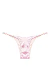 Isa Boulder Exclusive Reversible Bikini Bottoms In Pink