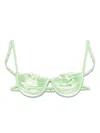 Isa Boulder Plush Bikinioberteil In Green