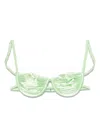 Isa Boulder Plush Bikinioberteil In 绿色