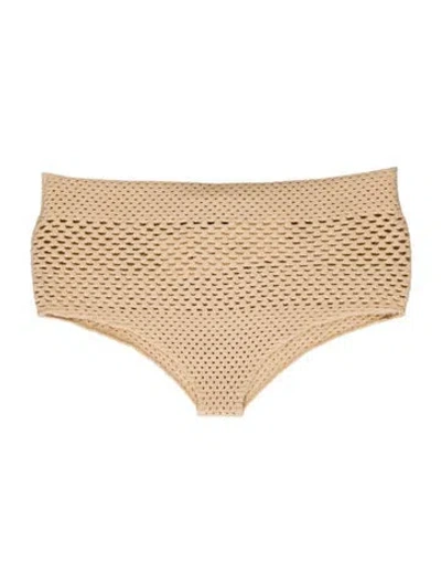 Pre-owned Isa Boulder Printed Mini Shorts In Neutral