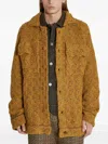 Isa Boulder Puzzle Work Jacket In Orange