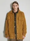 Isa Boulder Puzzle Work Jacket In Orange