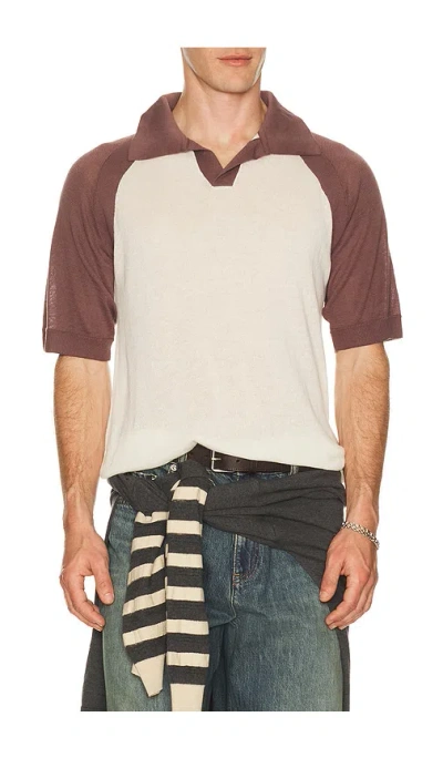 Isa Boulder Raglan Polo Shirt