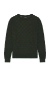 Isa Boulder Rectangle Sweater In Black