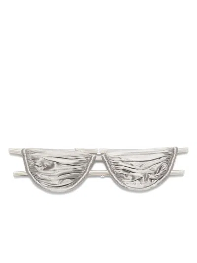 Isa Boulder Retta Bikini Top In Grau