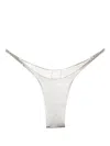 Isa Boulder Reversible Bikini Bottoms In Grey