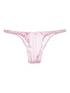 Isa Boulder Reversible Bikini Bottoms In Pink