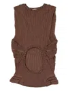 Isa Boulder Rider Top In Brown