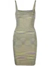 Isa Boulder Sleeveless Jersey-knit Cut-out Dress