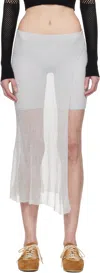 Isa Boulder Silver Wrap Skort In Silver