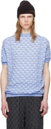 Isa Boulder Ssense Exclusive Blue Sweater In Cornblue