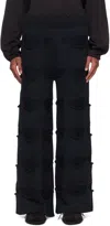 Isa Boulder Ssense Exclusive Navy All Pocket Trousers In Midnight