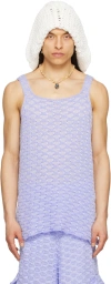 Isa Boulder Ssense Exclusive Purple Tank Top In Periwinkle