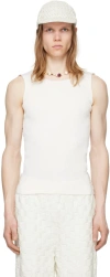 Isa Boulder Ssense Exclusive White Float Tank Top In White