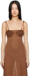 Isa Boulder Ssense Exclusive Yellow Lacework Sleeves In Calico