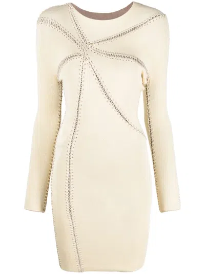 Isa Boulder Starfish Dress In Neutrals