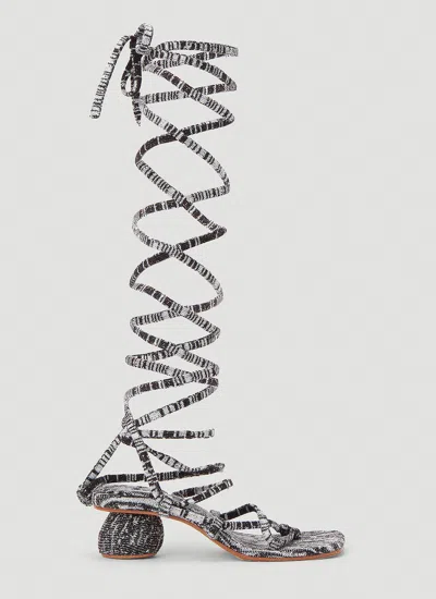 Isa Boulder Strappy Sandals